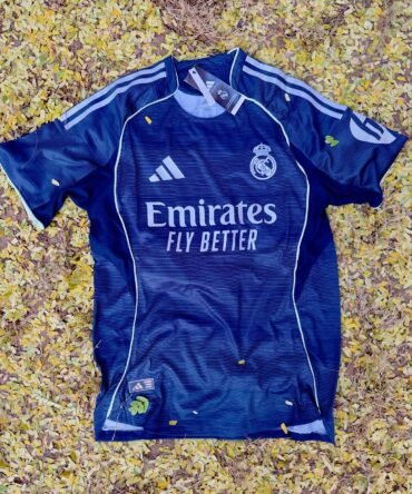 Real Madrid Away 2025/2026 Player version